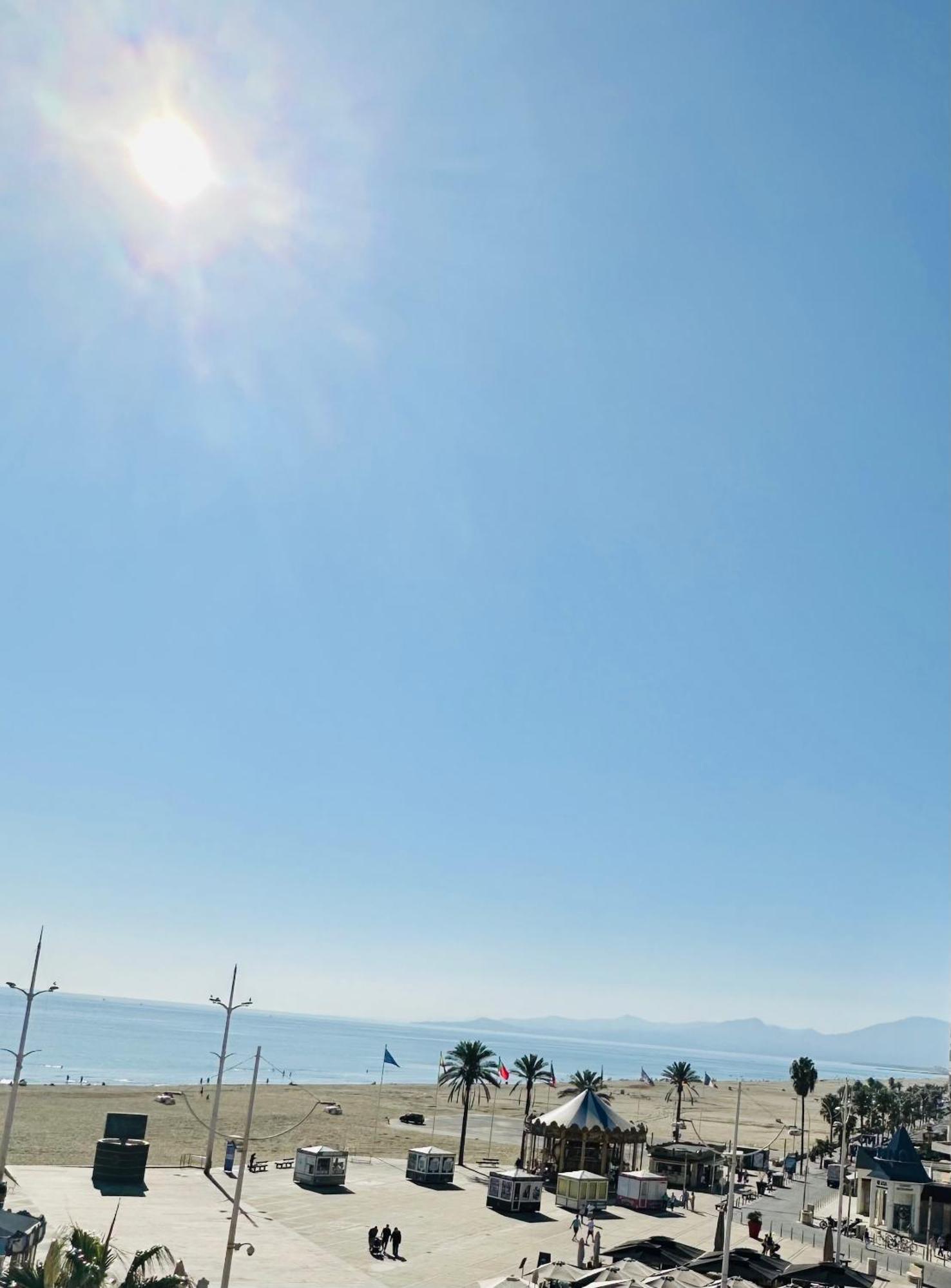 קאנט אן רוסיון Magnifique Vue Mer F2 45 M2, Parking Surveille Linge De Maison Inclus מראה חיצוני תמונה