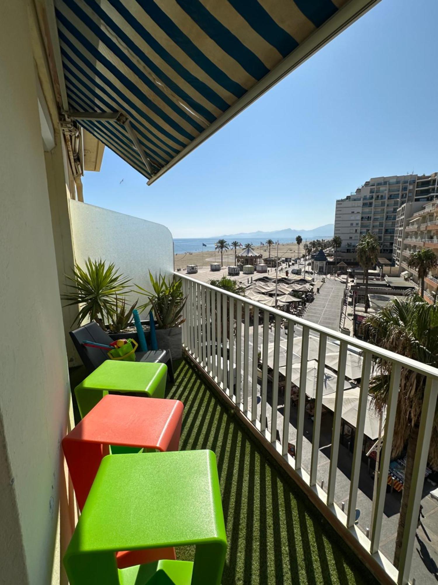 קאנט אן רוסיון Magnifique Vue Mer F2 45 M2, Parking Surveille Linge De Maison Inclus מראה חיצוני תמונה